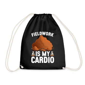 Bodenwissenschaftler Soil Science - Drawstring Bag - black - Front