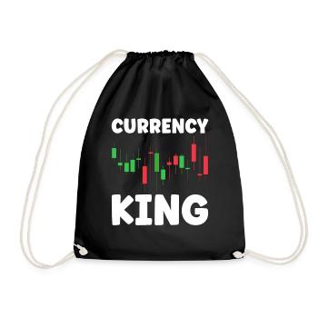 Trading Forex Trader Marché financier - Sac de sport léger - noir - Devant
