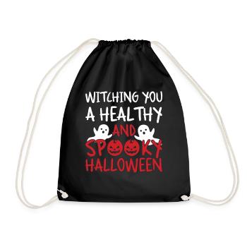 Apotheke Halloween | Witching you - Turnbeutel - Schwarz - Vorne