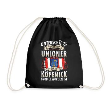Ne sous-estimez jamais un joueur de l’Union de Köpenick - Sac de sport léger - noir - Devant