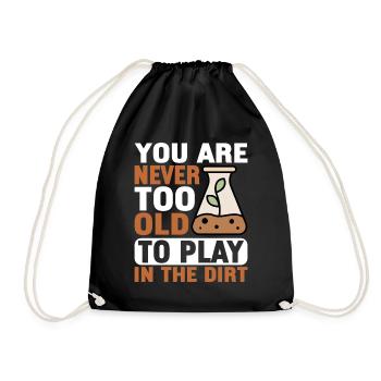 Bodenwissenschaftler Soil Science - Drawstring Bag - black - Front