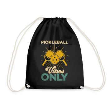 Joueur de Pickelball Pickelball Chauve-souris Pickelball - Sac de sport léger - noir - Devant
