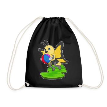 Natation papillon Water-polo Été - Sac de sport léger - noir - Devant