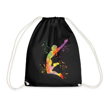 Long Jumpers Long Jump Kids Long Jump - Drawstring Bag - black - Front