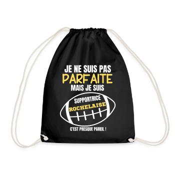 Supportrice La Rochelle Parfait Rugby - Sac de sport léger - noir - Devant