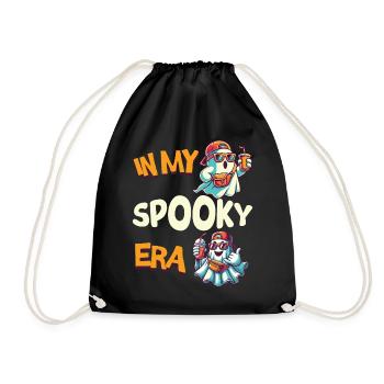 In My Spooky Era Halloween Ghosts - Drawstring Bag - black - Front