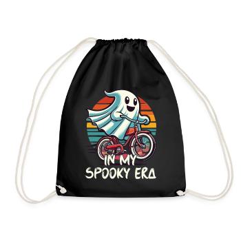 Halloween: In My Spooky Era Ghost Friends - Drawstring Bag - black - Front