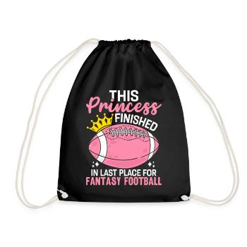 Cette princesse a terminé à la dernière place FFL Girls - Sac de sport léger - noir - Devant