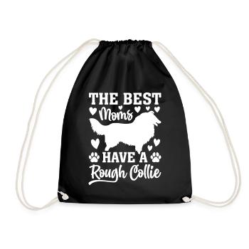 Rough Collie Mama - Les meilleures mamans ont un Rough Col - Sac de sport léger - noir - Devant