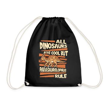 All Dinosaurs Are Cool But Dinosaur Lover - Drawstring Bag - black - Front