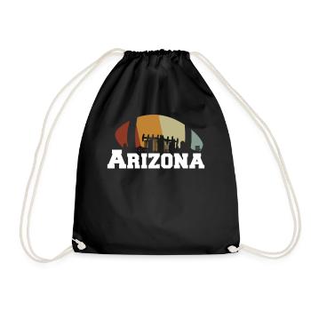 Arizona State Sedona Phoenix Grand Canyon AZ - Turnbeutel - Schwarz - Vorne