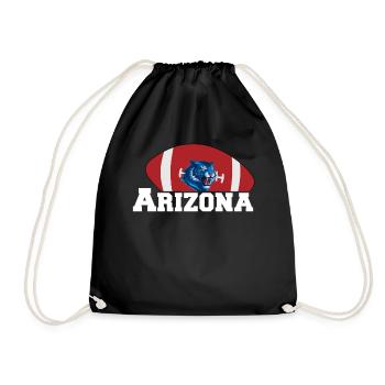 Arizona State Sedona Phoenix Grand Canyon AZ - Turnbeutel - Schwarz - Vorne