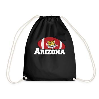 Arizona State Sedona Phoenix Grand Canyon AZ - Drawstring Bag - black - Front