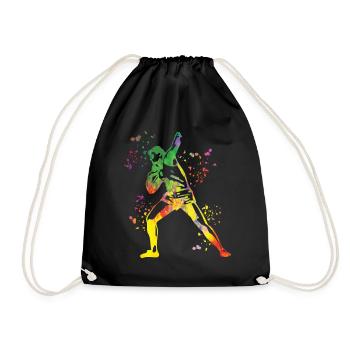 Lanceur de poids Colorsplash Lancer de poids - Sac de sport léger - noir - Devant