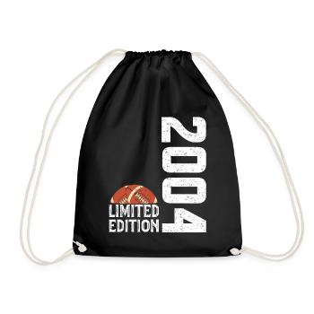 20th Anniversary 2004 Limited Edition Rugby - Drawstring Bag - black - Front