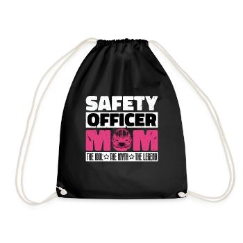 Agent de sécurité Maman L’idole La patrouille Contrôle - Sac de sport léger - noir - Devant