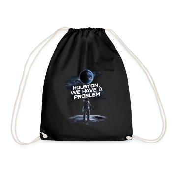 Houston, nous avons un problème Astronaute Spaceman - Sac de sport léger - noir - Devant