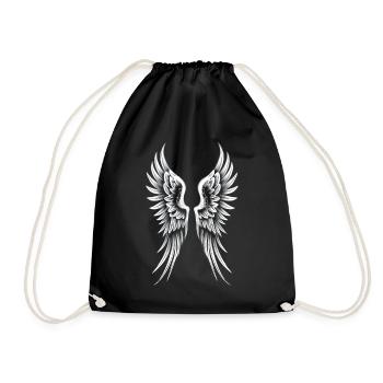 Angelwings Ailes d’ange Angel Wings - Sac de sport léger - noir - Devant