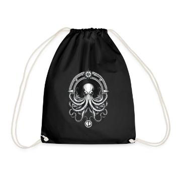Octopus Sea Monster Hobby Pêcheur Marin - Sac de sport léger - noir - Devant