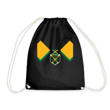 Jamaïque Jamaïque Rasta Raggea Drapeau Rastafari - Sac de sport léger - noir - Devant