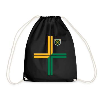 Jamaïque Jamaïque Rasta Raggea Drapeau Rastafari - Sac de sport léger - noir - Devant