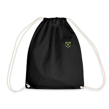 Jamaïque Jamaïque Rasta Raggea Drapeau Rastafari - Sac de sport léger - noir - Devant
