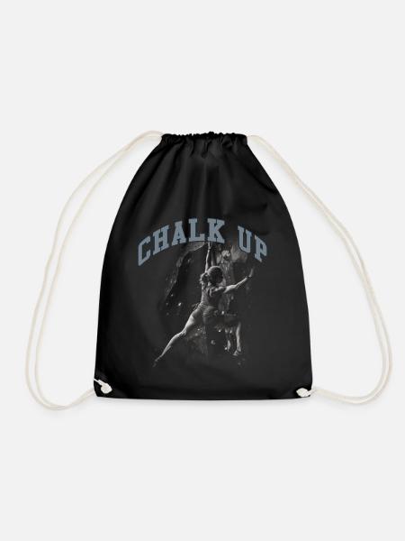 Chalk Up Boulderer Bouldern - Turnbeutel - Schwarz