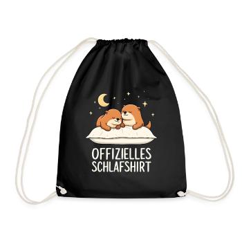 Chemise de nuit officielle Sea Otter Otter Pair - Sac de sport léger - noir - Devant