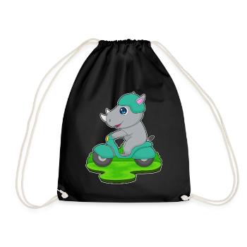 Trottinette Rhino - Sac de sport léger - noir - Devant