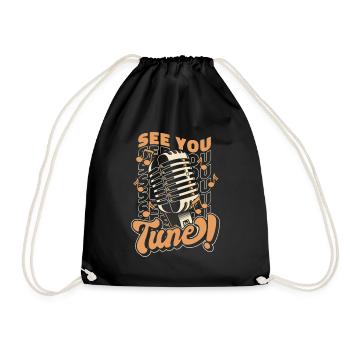 See You Tune Opéra House Chanteur Ténor Chanteur - Sac de sport léger - noir - Devant