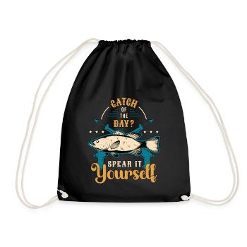 Pêche sous-marine Prise du jour Spear It Snorkeling - Sac de sport léger - noir - Devant