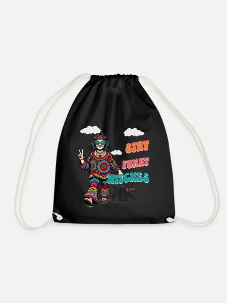 Halloween Kostüm Hexenliebhaber Design - Turnbeutel - Schwarz