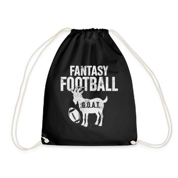 Fantasy Football GOAT Commissaire Draft Kicker - Sac de sport léger - noir - Devant