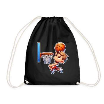 Basket-ball - Sac de sport léger - noir - Devant