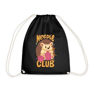 Club d’aiguilles - Sac de sport léger - noir - Devant