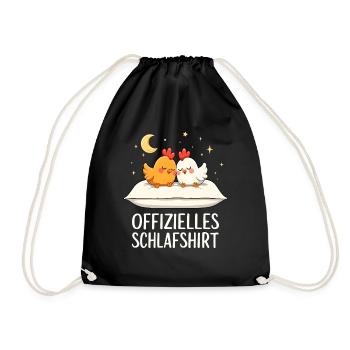 Chemise de nuit officielle Chickens Chicken Pair - Sac de sport léger - noir - Devant