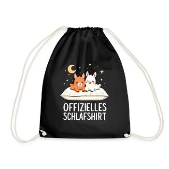 Chemise de nuit officielle Llamas Llama Pair - Sac de sport léger - noir - Devant