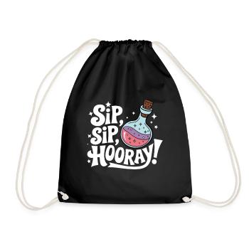 Potion Fantasy Enthusiast RPG Gamer - Drawstring Bag - black - Front