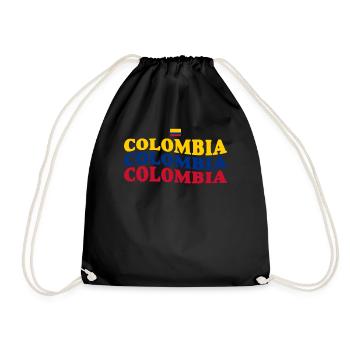 Colombie Colombie Medellín Vacances Bogota Cali - Sac de sport léger - noir - Devant