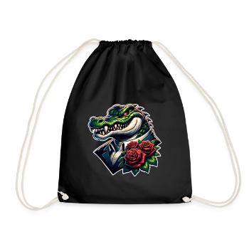 Crocodile - Sac de sport léger - noir - Devant