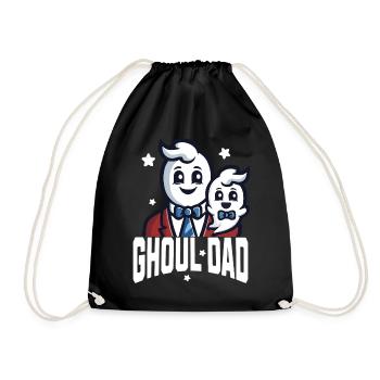 Papa goule pour les fans d’Halloween - Sac de sport léger - noir - Devant
