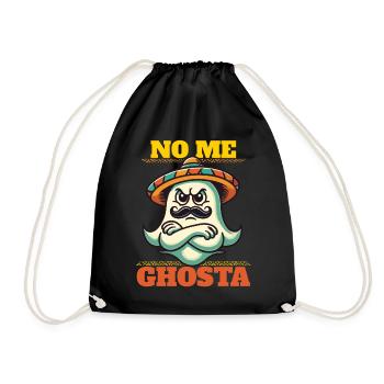 unMexican Ghost Drôle de jeu de mots - Sac de sport léger - noir - Devant