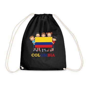 Colombia Colombia Medellin Holidays Bogota Cali - Drawstring Bag - black - Front