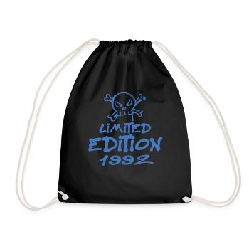 Edition Limitée 1992 Anniversaire 1992 Naissance - Sac de sport léger - noir - Devant