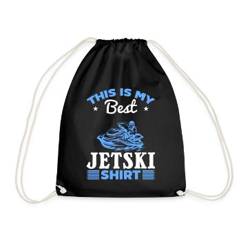 C’est mon meilleur t-shirt Jetski Jetski Driver Jetski - Sac de sport léger - noir - Devant