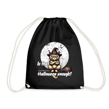L’Halloween est-il suffisant pour le chat - Sac de sport léger - noir - Devant
