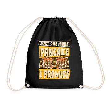 Juste une crêpe de plus que je promets Amateurs de recettes - Sac de sport léger - noir - Devant
