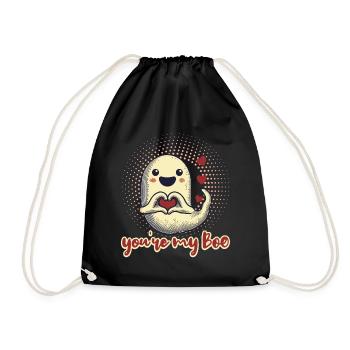 Tu es mon amour fantôme - Sac de sport léger - noir - Devant