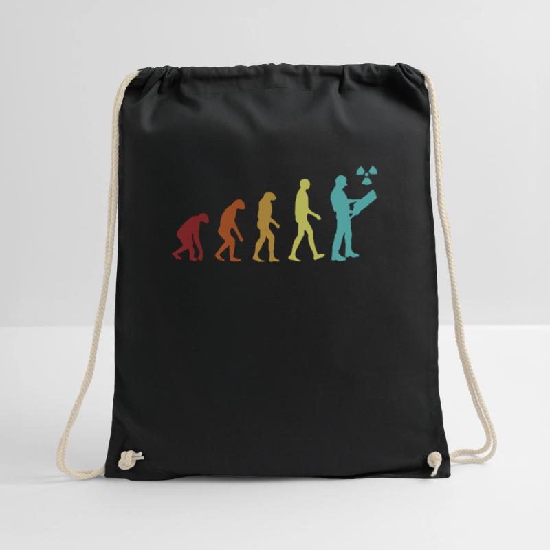 Nuclear Engineer Evolution Uranium Energy Nuclear Drawstring Bag