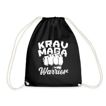 Krav Maga Guerrier combattant - Sac de sport léger - noir - Devant
